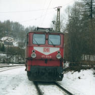 171.011-0 am 21.01.2002 im Bahnhof Rübeland