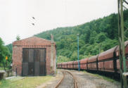 der alte Rübeländer Bahnhof am 15.07.2002