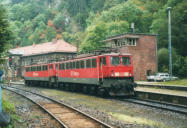 171.013-3 am 26.09.2002 im Bahnhof Rübeland