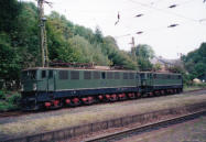 E251.001 und 002 am 29.09.2002 im Bahnhof Rübeland