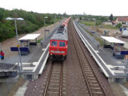 der neue Haltepunkt Bernburg-Roschwitz