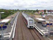 der neue Haltepunkt Bernburg-Roschwitz