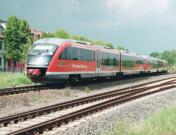 Triebwagen nach Erfurt