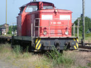 eine V60 der Lappwaldbahn am 17.06.2013 in Haldensleben